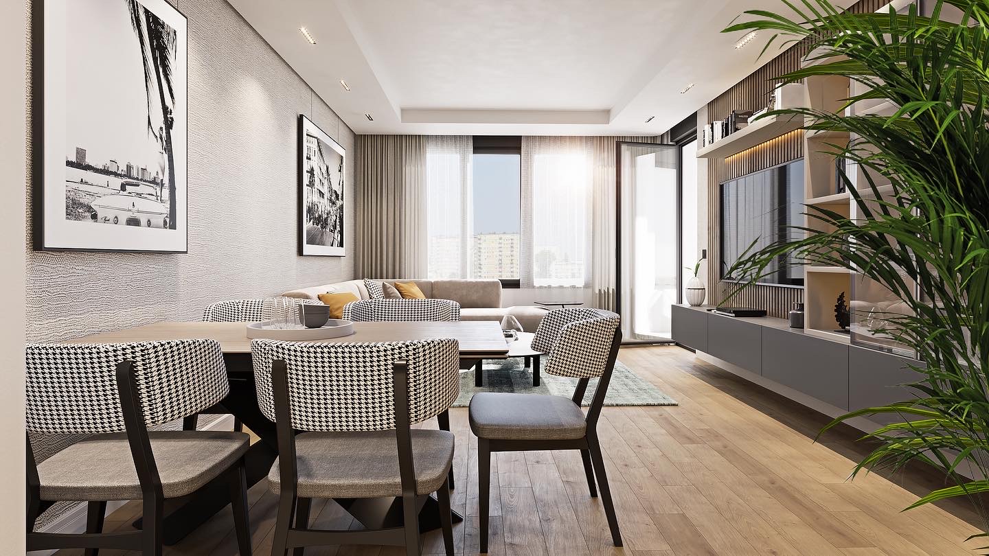 Dvosoban stan 56,02 m² — Airport Garden — fotografija 5